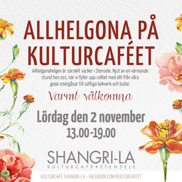 Allhelgona på Kulturcaféet