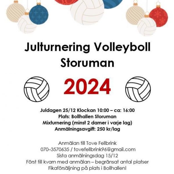 Julturnering Volleyboll