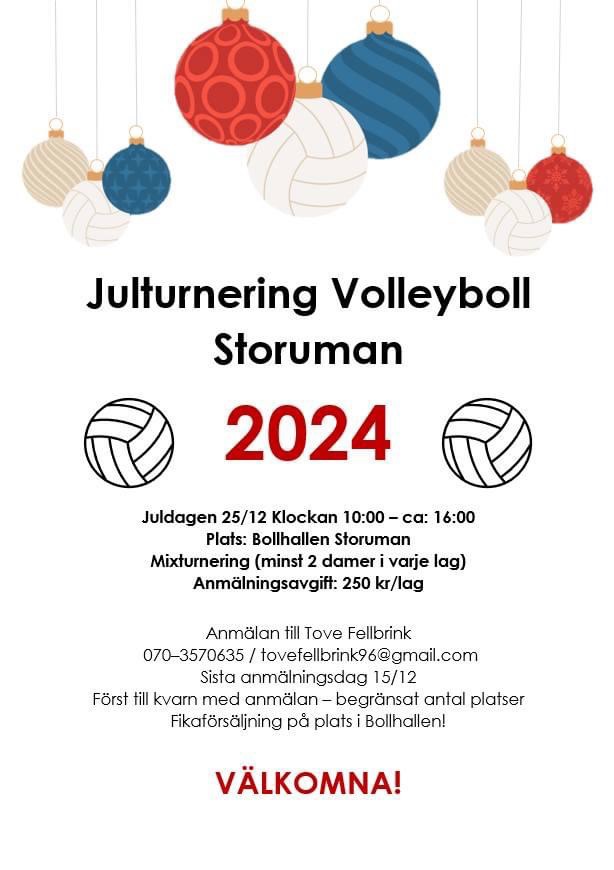 Julturnering Volleyboll