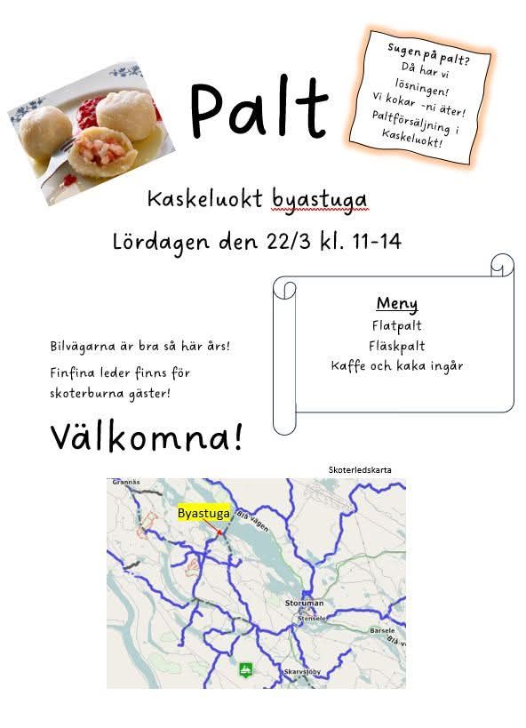 Palt i Kaskeluokts byastuga