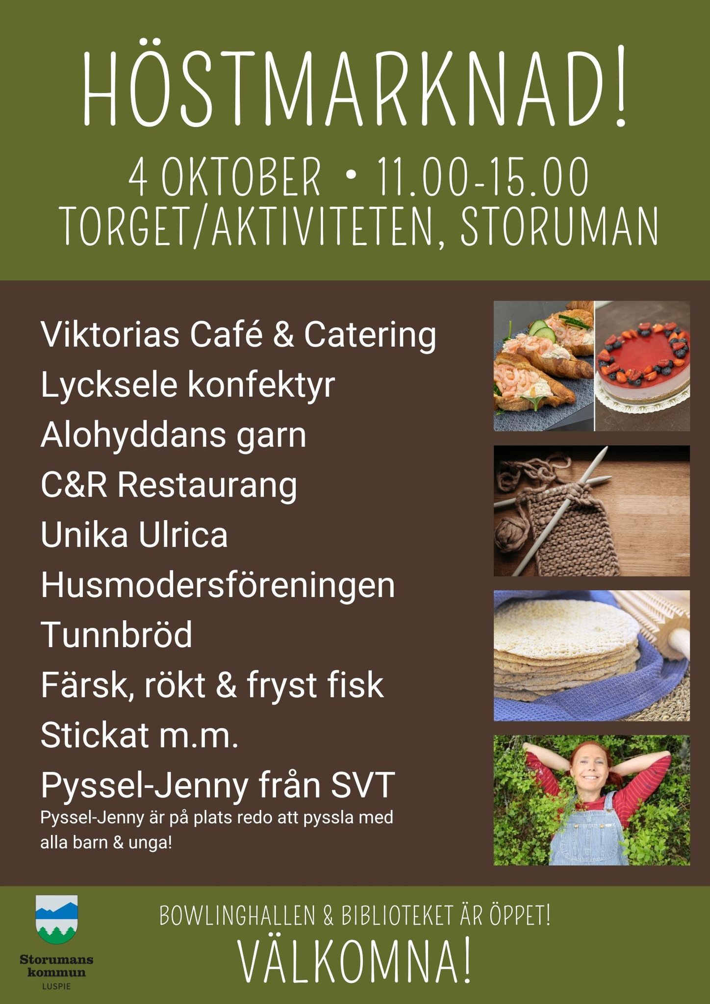Höstmarknad 4 oktober