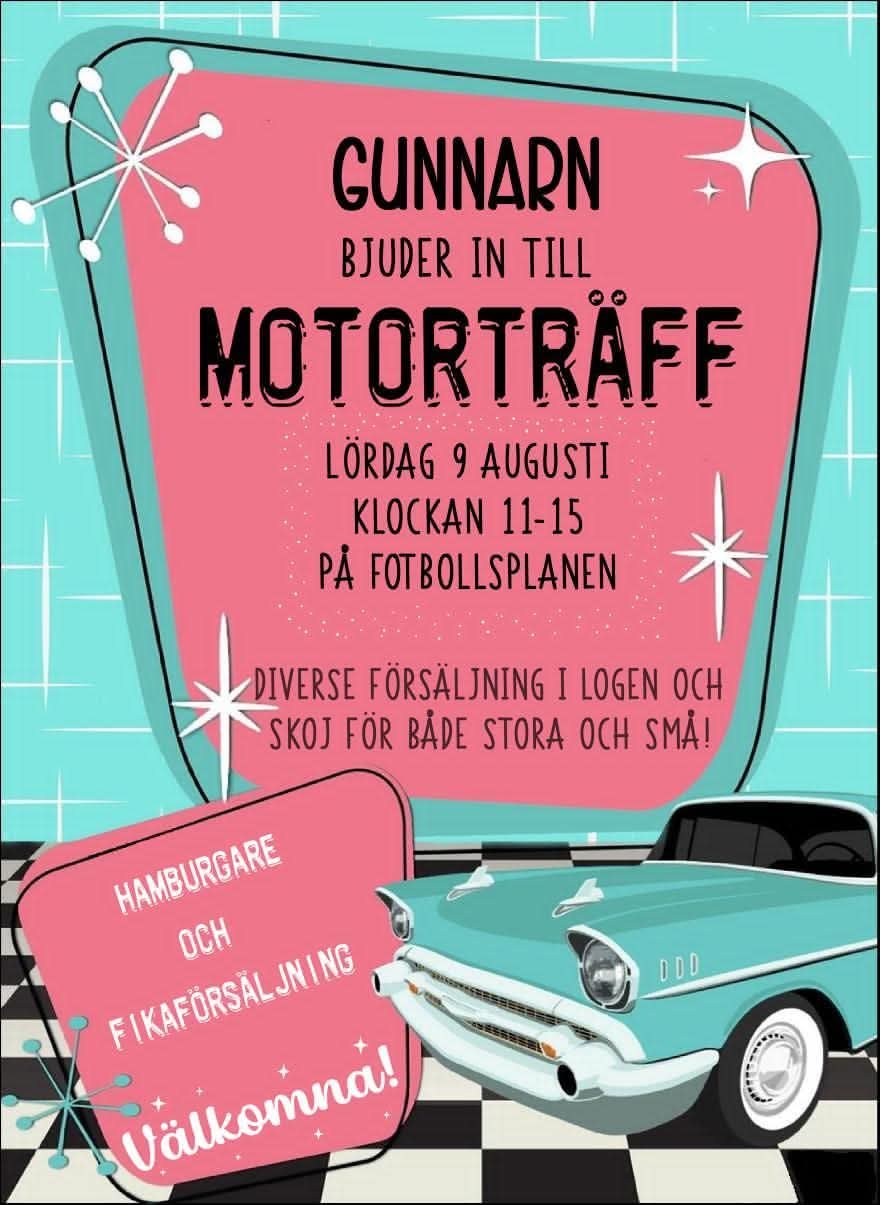Motorträff i Gunnarn