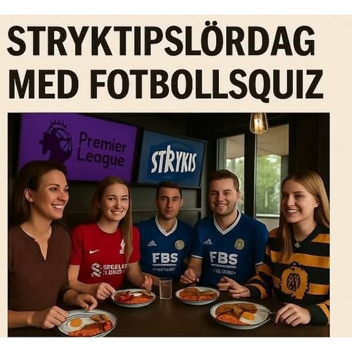 Stryktipslördag i Vardagsrummet