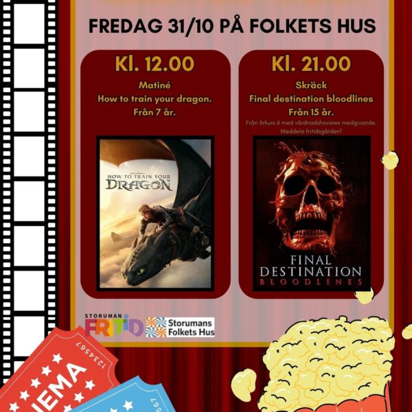 Fredagsbio - gratis filmvisning