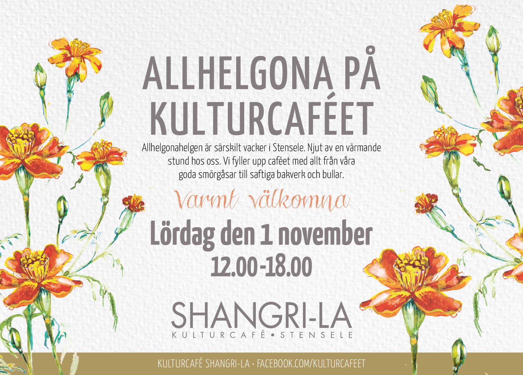 Allhelgona på kulturcaféet