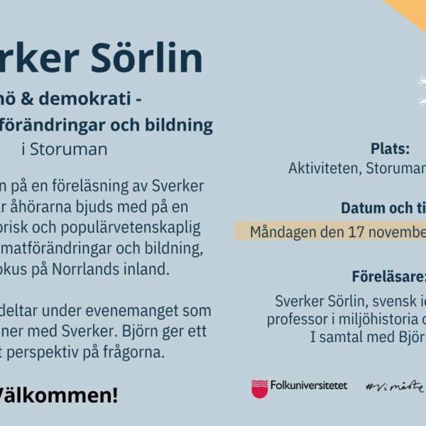 Sverker Sörlin - Snö & Demokrati