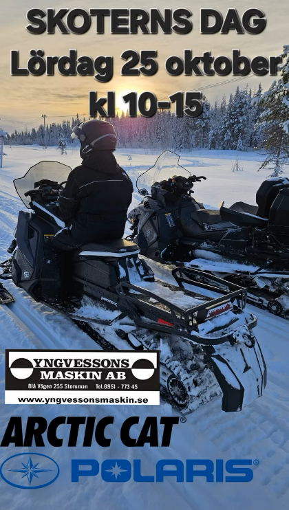 Snöskoterns dag - Yngvessons Maskin