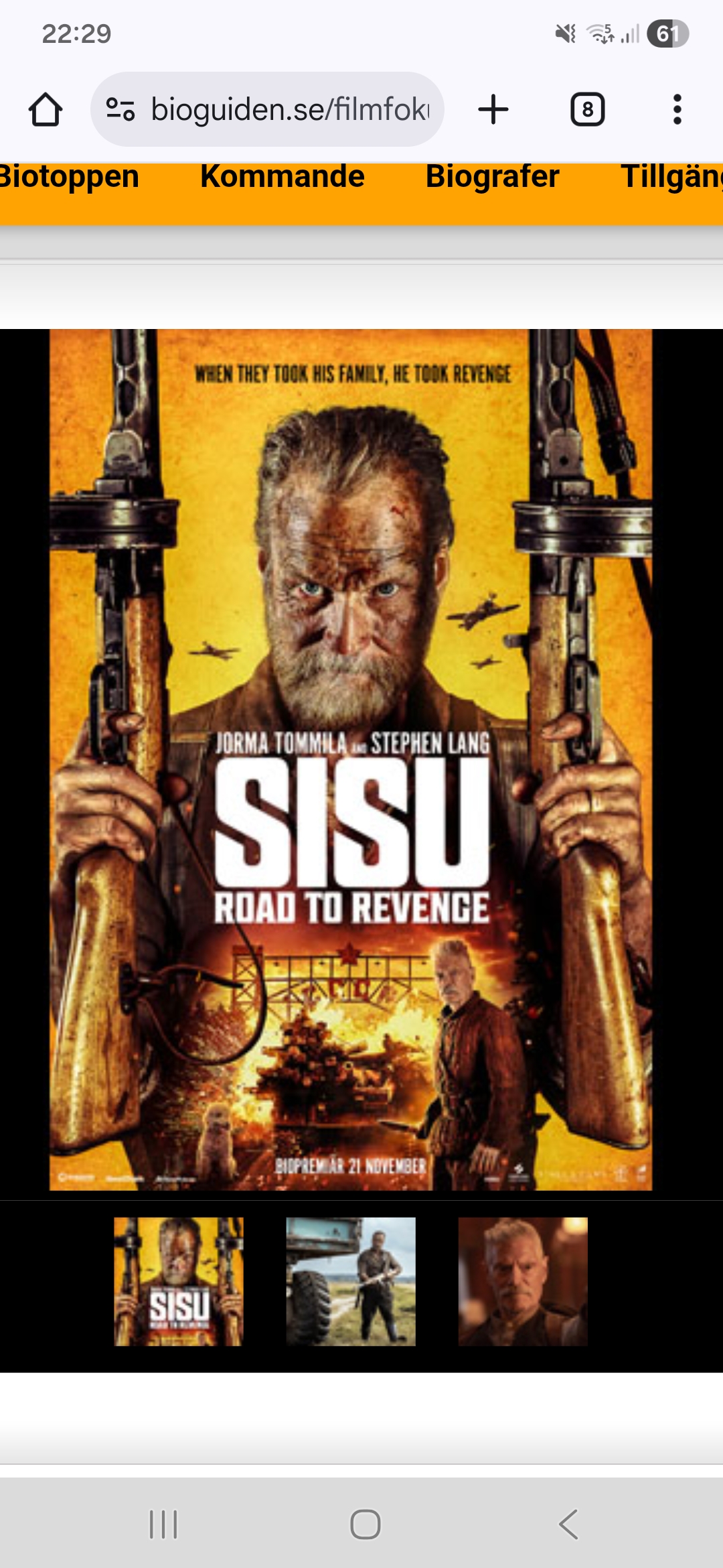 Biofilm - SISU: ROAD TO REVENGE