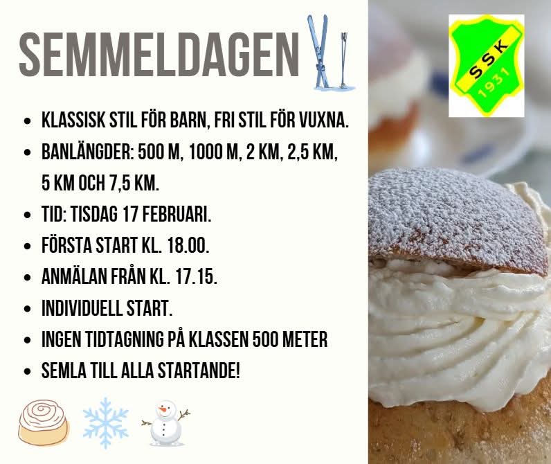 Semmeldagen i skidspåret