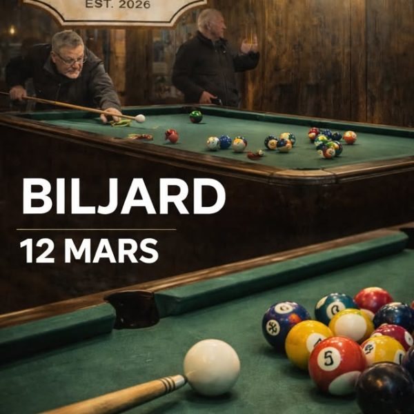 Biljardkväll i Vardagsrummet