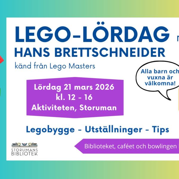 Lego-lördag med Hans Brettschneider