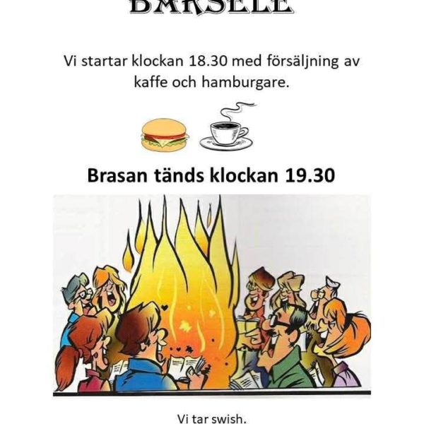 Valborgsfirande i Barsele