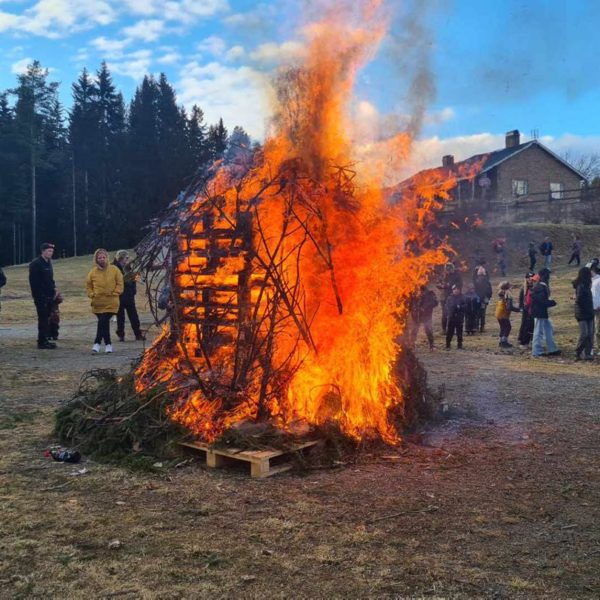 valborgsfirande i Stensele