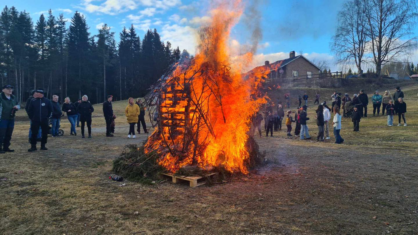 valborgsfirande i Stensele