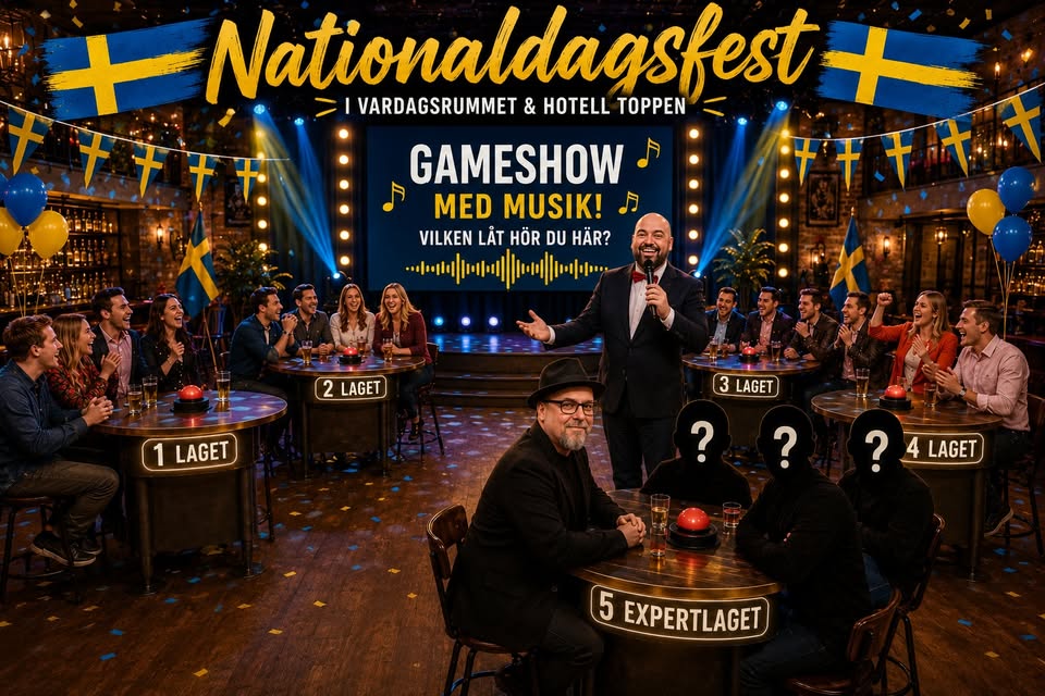 Nationaldagsfest i Vardagsrummet