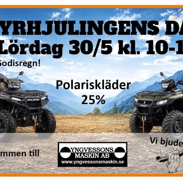 Fyrhjulingens dag - Yngvessons maskin