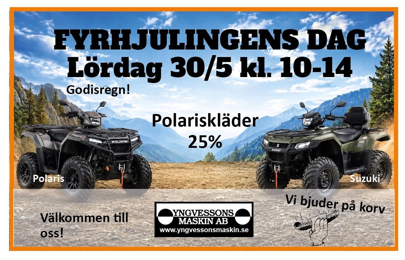 Fyrhjulingens dag - Yngvessons maskin