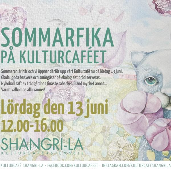 Sommmarfika på Kulturcafé Shangri-La