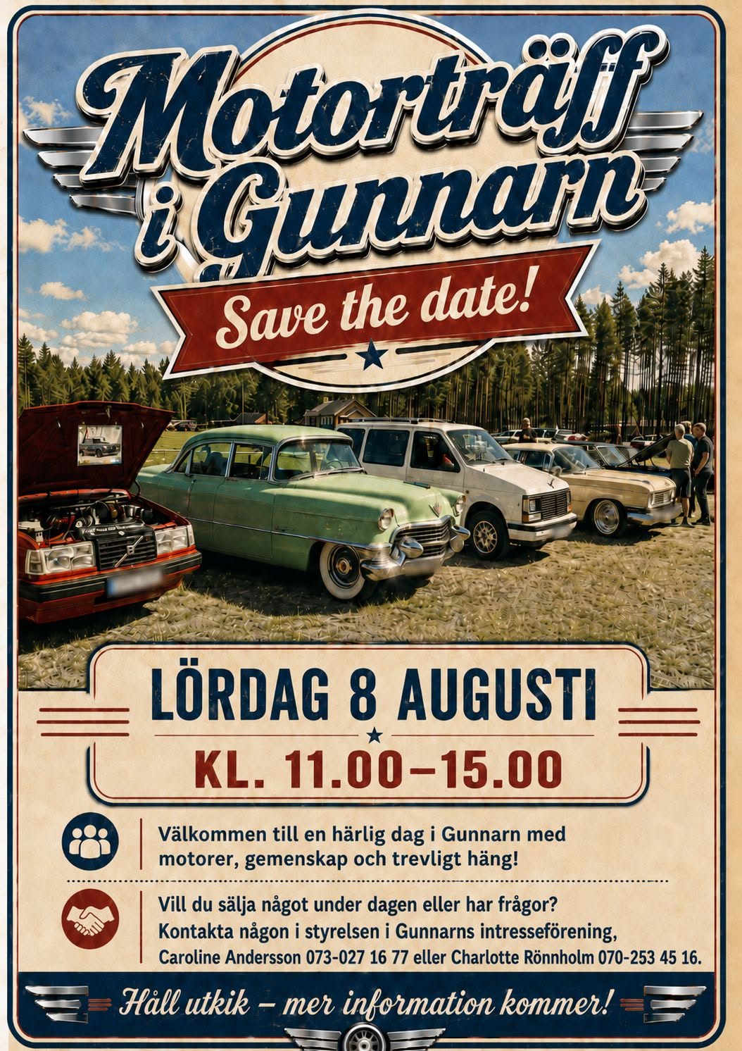 Motorträff i Gunnarn