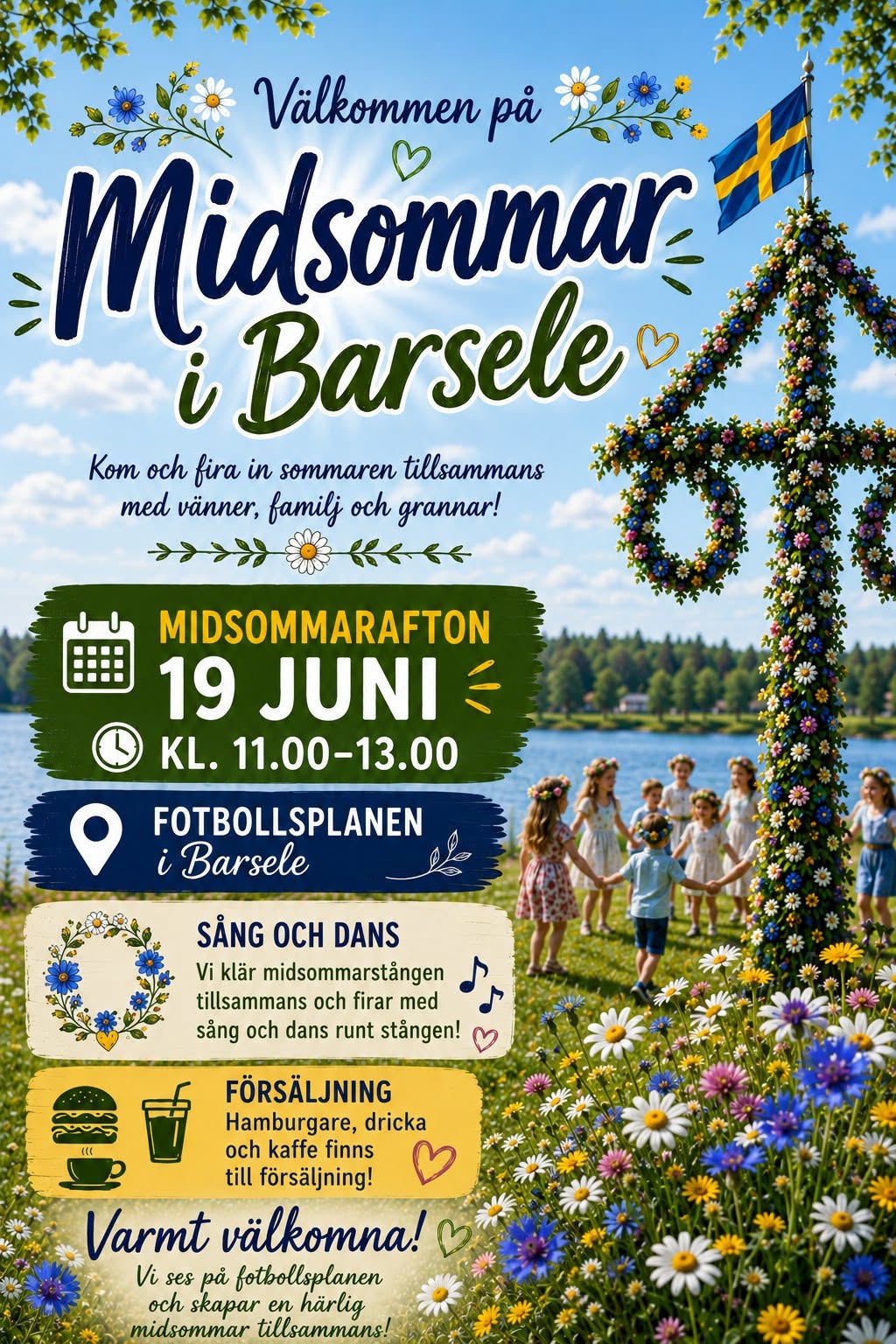Midsommarfirande - Barsele