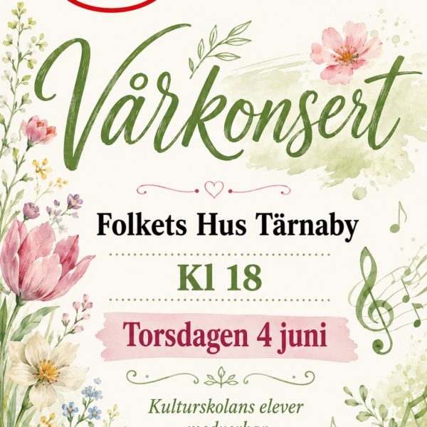 Vårsoaré med Kulturakademin