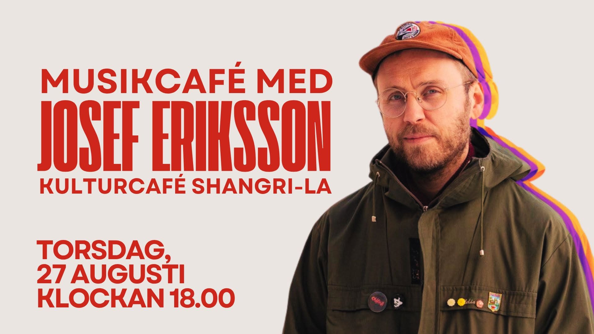 Musikcafé med Josef Eriksson