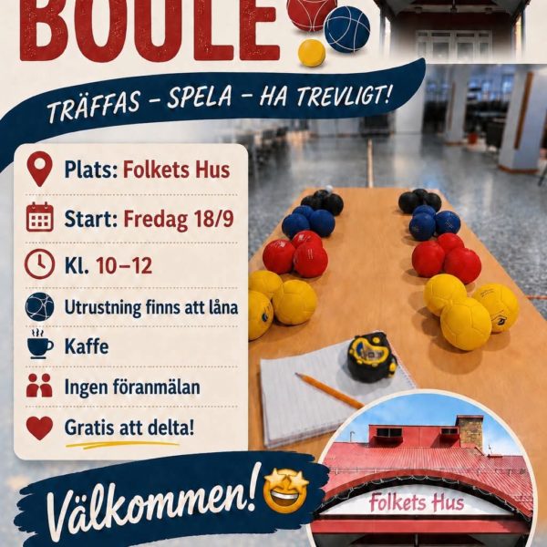 Inomhus-Boule