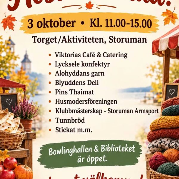 Höstmarknad