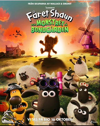 Biofilm - Fåret Shaun och Monstret på bondgården