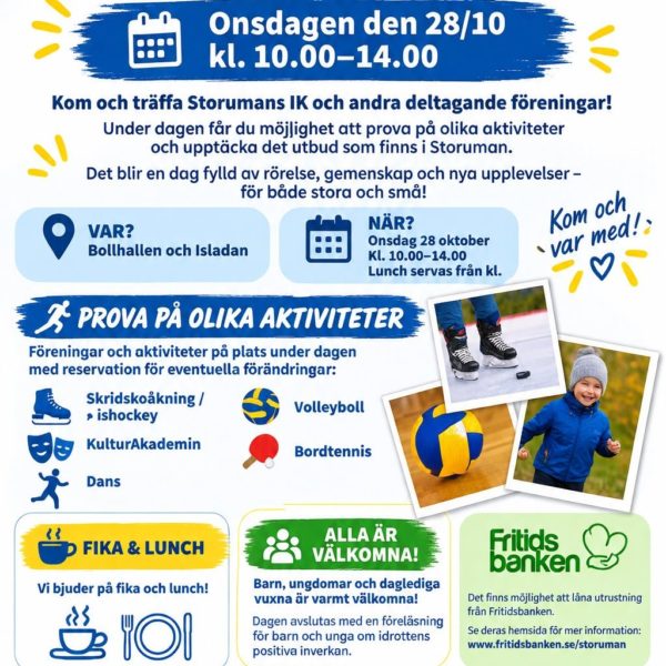 Aktivitetsdag med Storumans IK